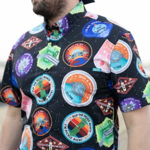 Rick and Morty "Touricks Attraction" – KUNUFLEX Short Sleeve Shirt