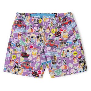 Bluey "Let's Motor" – Preschooler Hybrid Shorts