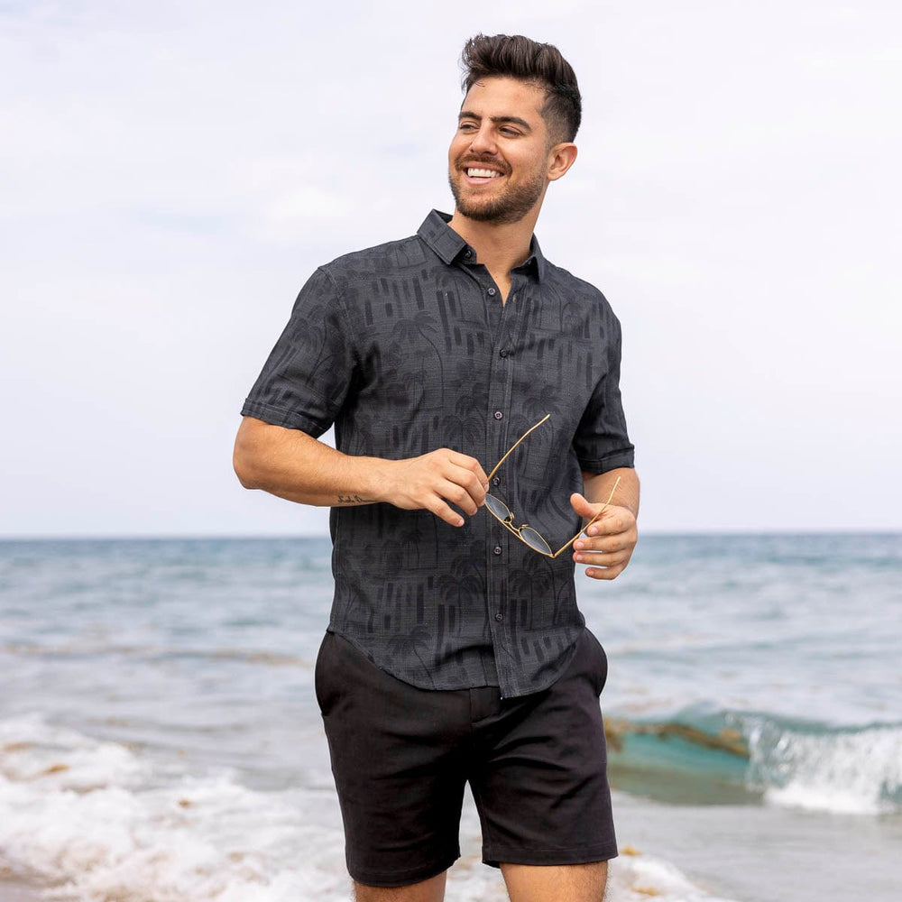 Bula (After Dark) – Bamboo Short Sleeve Shirt - Image 3