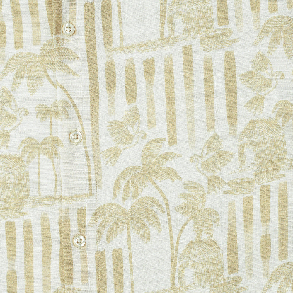 Bula (Gold) – Bamboo Short Sleeve Shirt - Image 4
