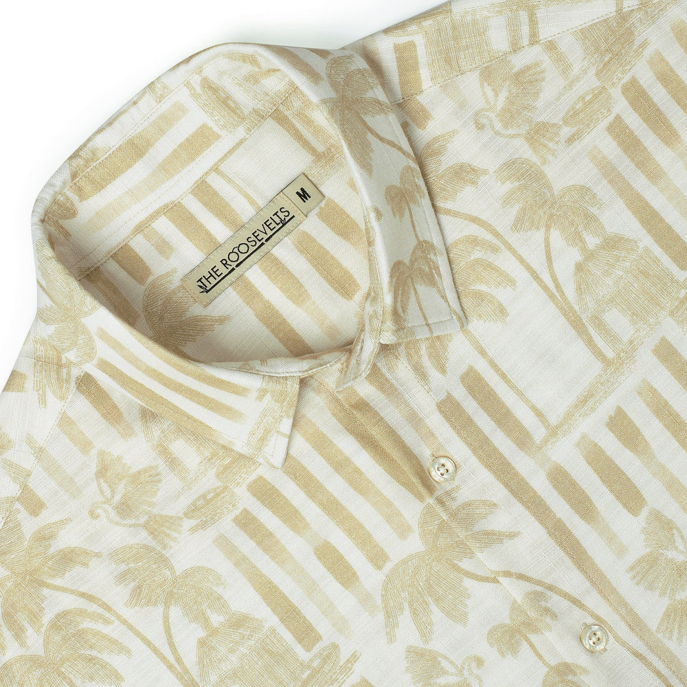 Bula (Gold) – Bamboo Short Sleeve Shirt - Image 6