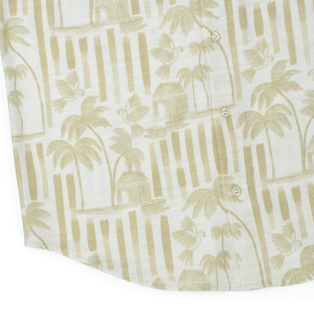 Bula (Gold) – Bamboo Short Sleeve Shirt - Image 7