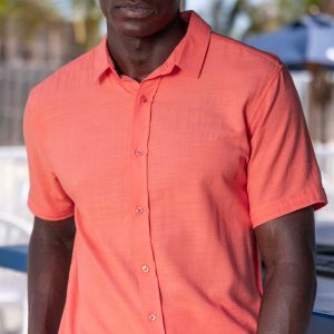 Georgia Peach – Bamboo Short Sleeve Shirt