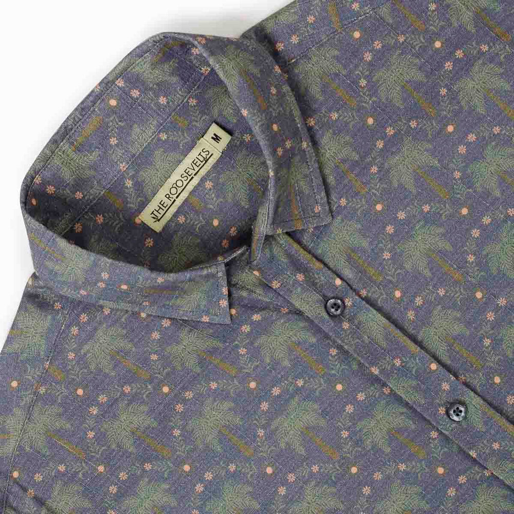 Keep Palm – Bamboo Short Sleeve Shirt - Image 6