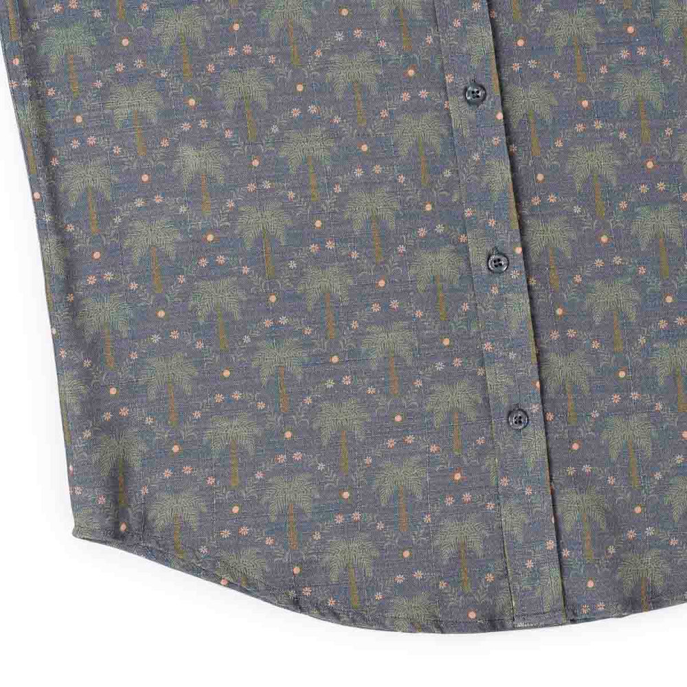 Keep Palm – Bamboo Short Sleeve Shirt - Image 8