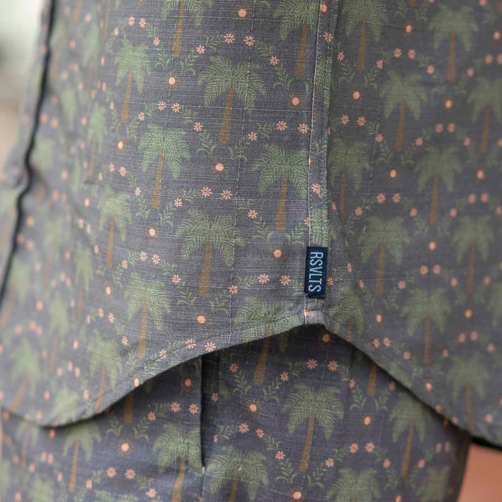 Keep Palm – Bamboo Short Sleeve Shirt - Image 7