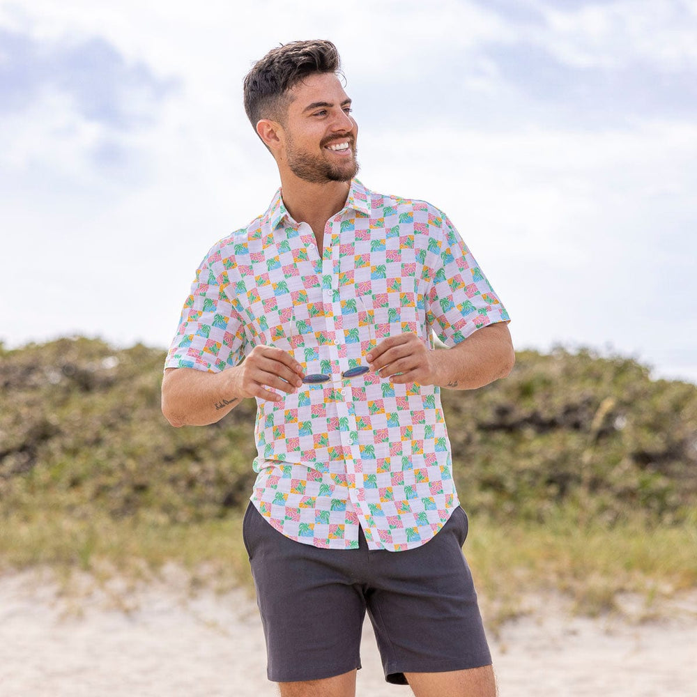 Late Checkout – Bamboo Short Sleeve Shirt - Image 3