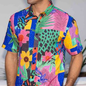 Max Floral – Bamboo Short Sleeve Shirt
