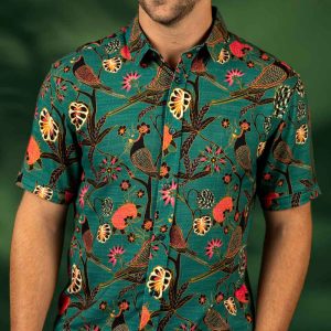 Songbirds – Bamboo Short Sleeve Shirt