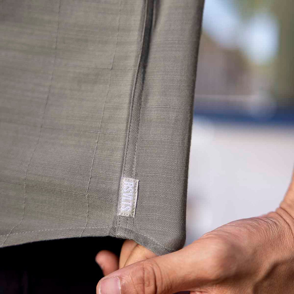 Volcanic Ash – Bamboo Short Sleeve Shirt - Image 3