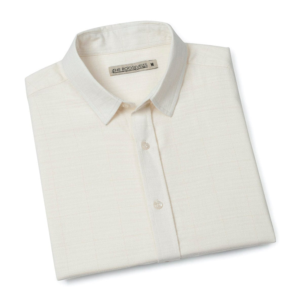White Sand – Bamboo Short Sleeve Shirt - Image 8