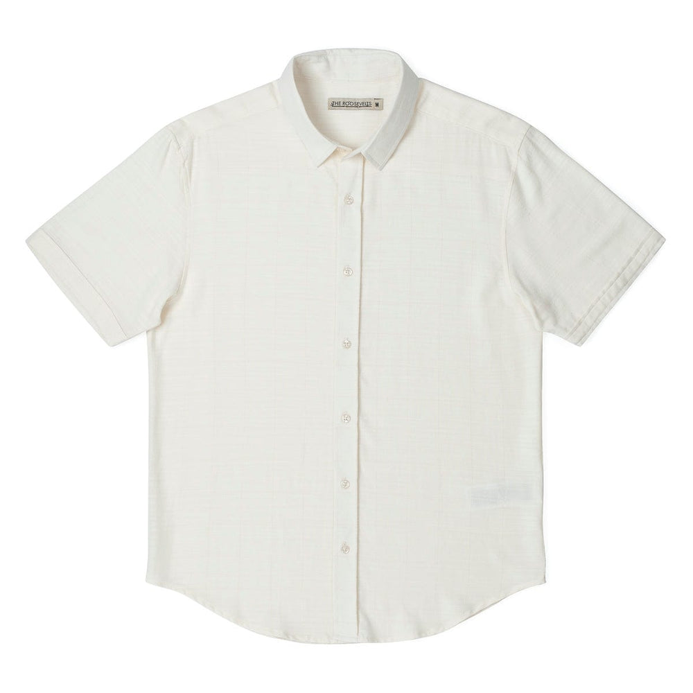 White Sand – Bamboo Short Sleeve Shirt - Image 4