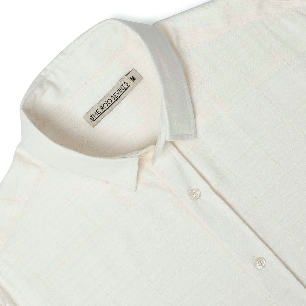 White Sand – Bamboo Short Sleeve Shirt - Image 6