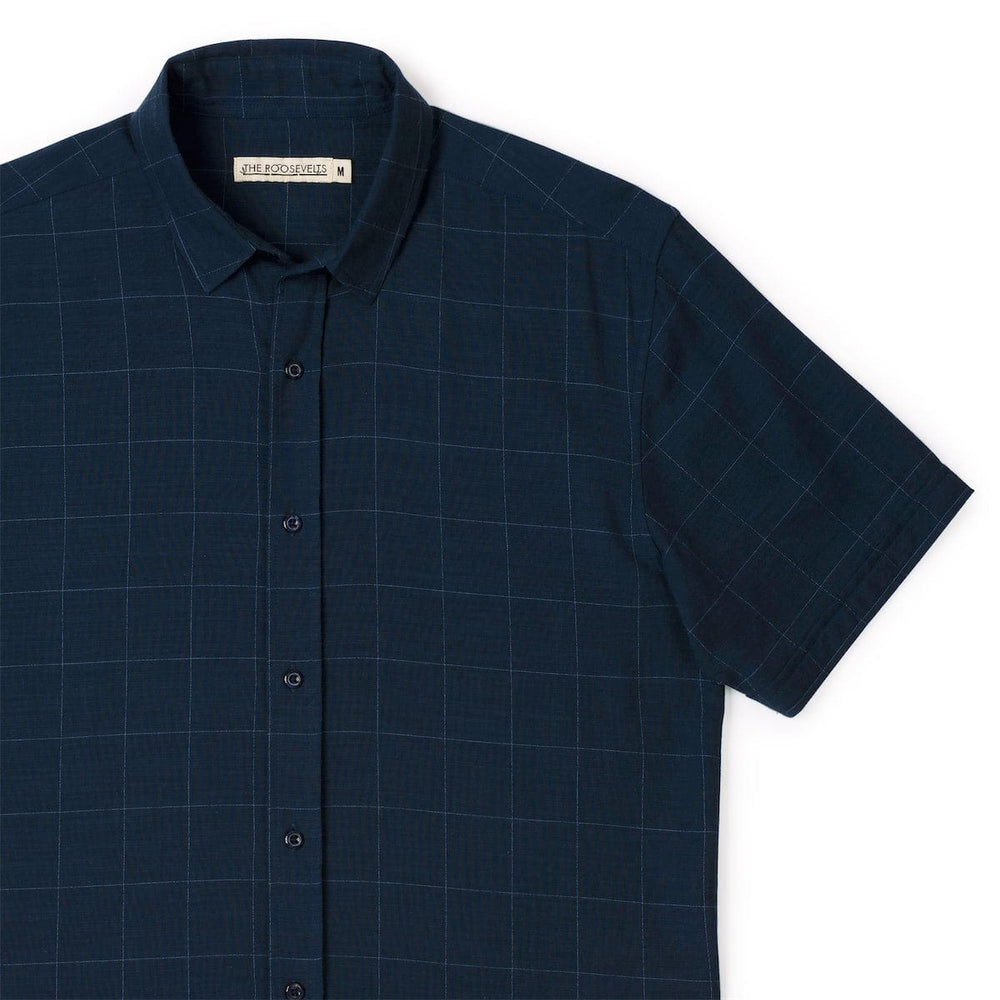 Night Sky – Bamboo Short Sleeve Shirt - Image 4