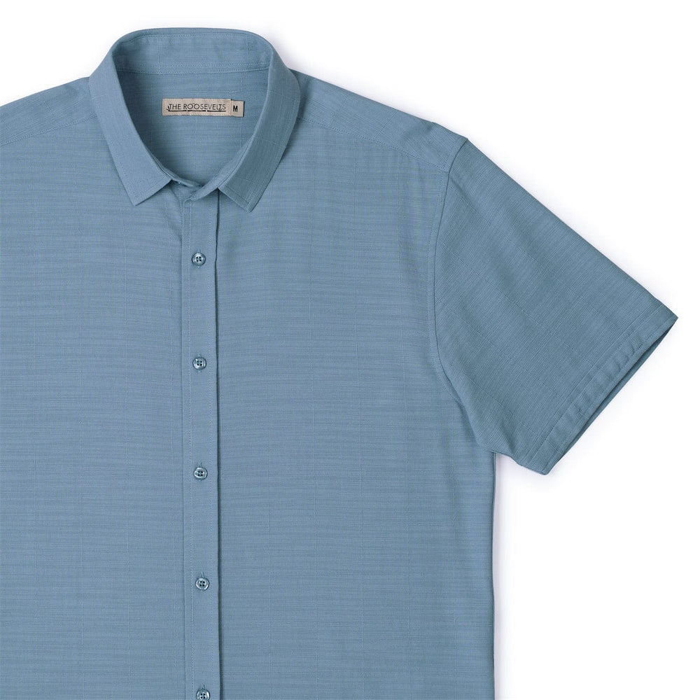 Ocean Mist – Bamboo Short Sleeve Shirt - Image 4