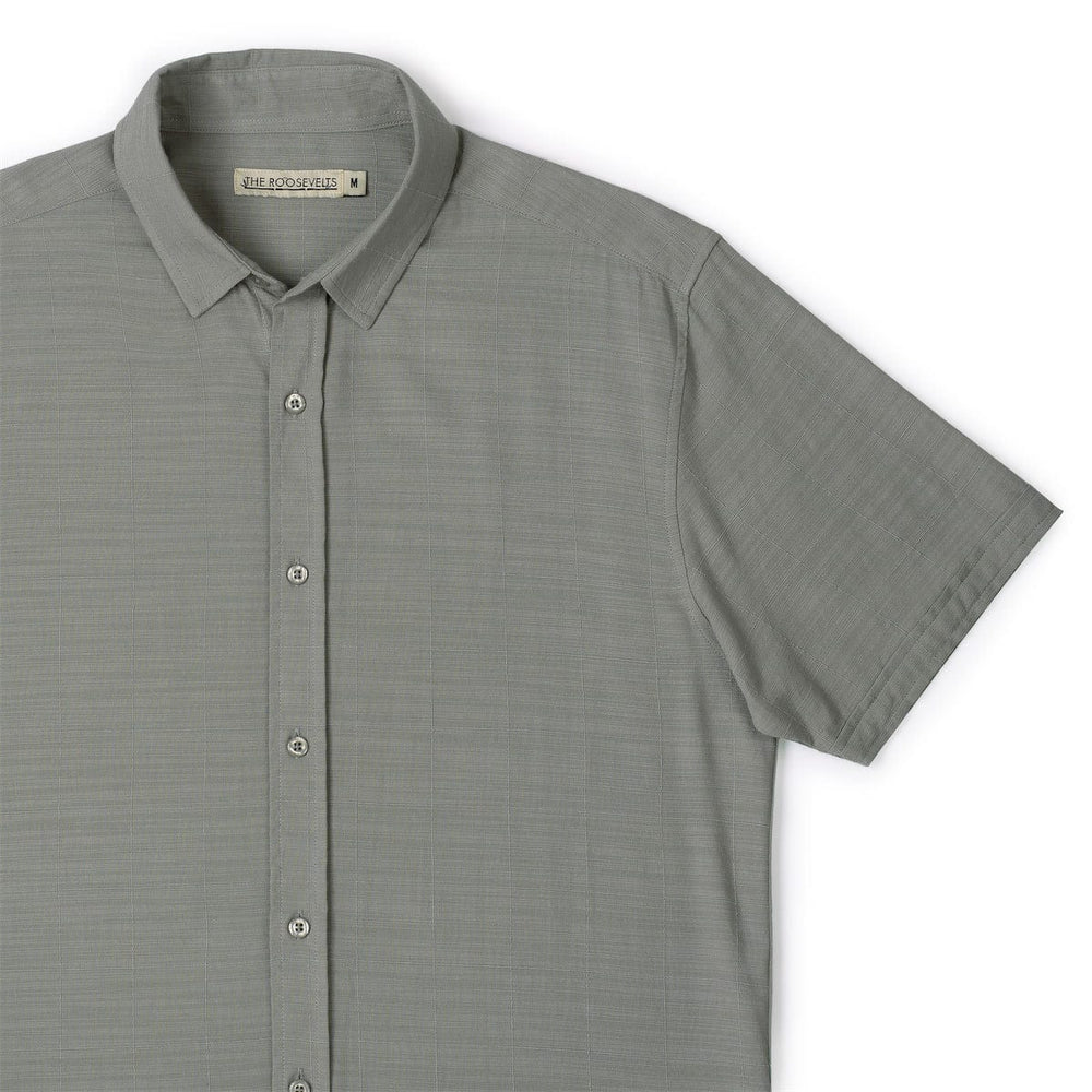 Volcanic Ash – Bamboo Short Sleeve Shirt - Image 4
