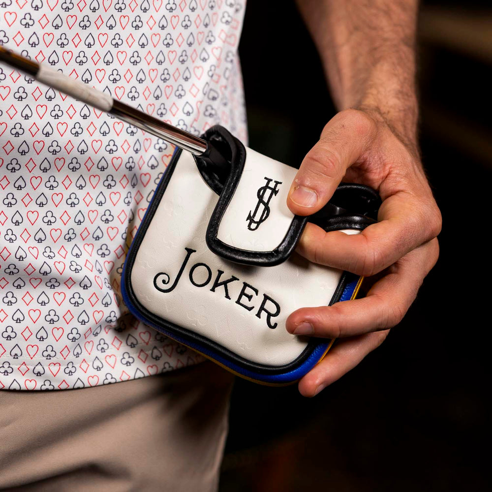 Bicycle Playing Cards "Joker’s Wild" – Mallet Putter Headcover - Image 2