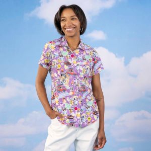Bluey "Let's Motor" – Women's KUNUFLEX Short Sleeve Shirt