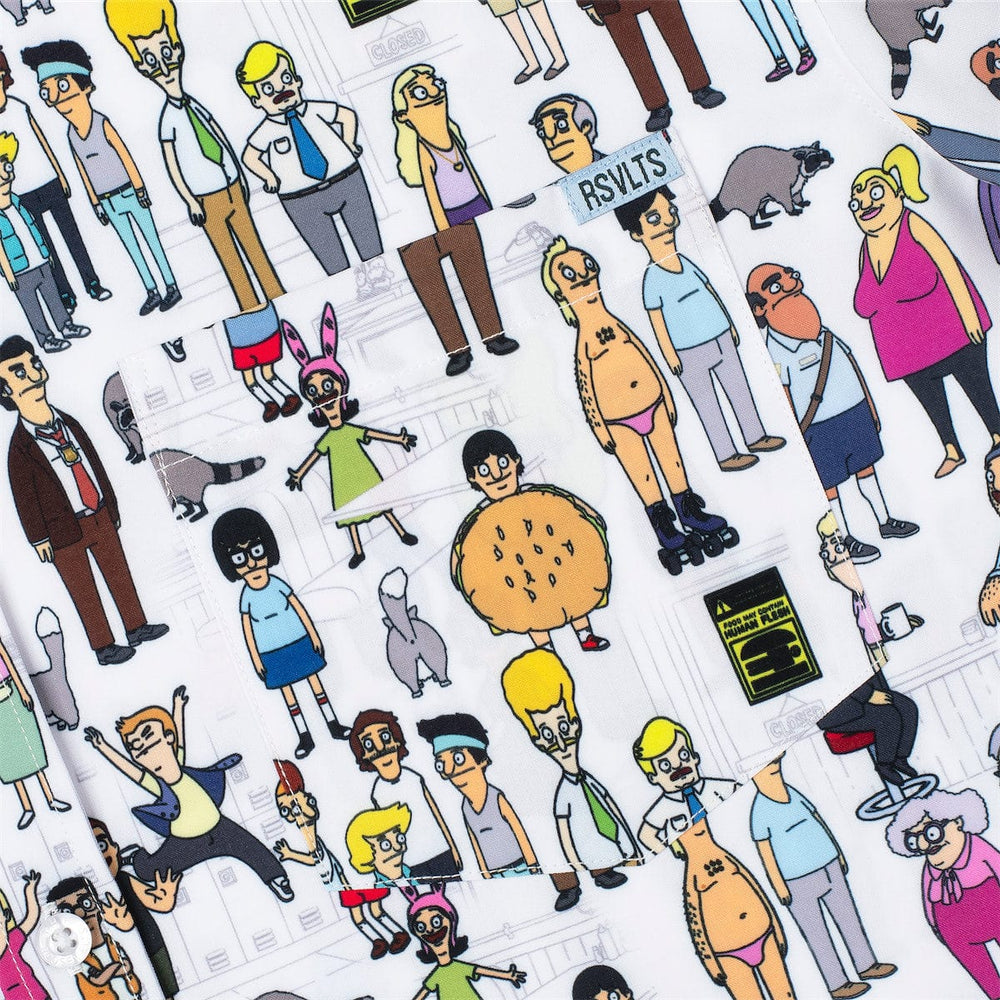 Bob's Burgers "Grand Re-Re-Re-Opening!" – KUNUFLEX Short Sleeve Shirt - Image 3