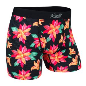 Moon Garden (Orange) – Single-Pack Boxer Briefs