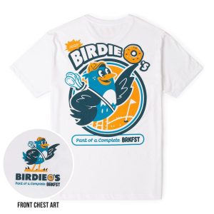 Breakfast Balls® "Birdie O's" – Crewneck Tee