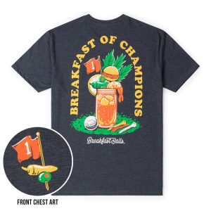 Breakfast Balls® "Most Important Drink of the Day" – Crewneck Tee
