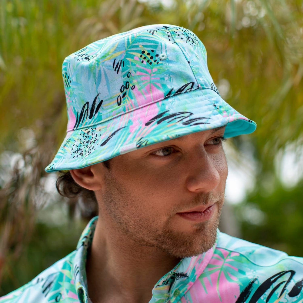 La Croy "Dragon Fruit" – Reversible Bucket Hat - Image 3