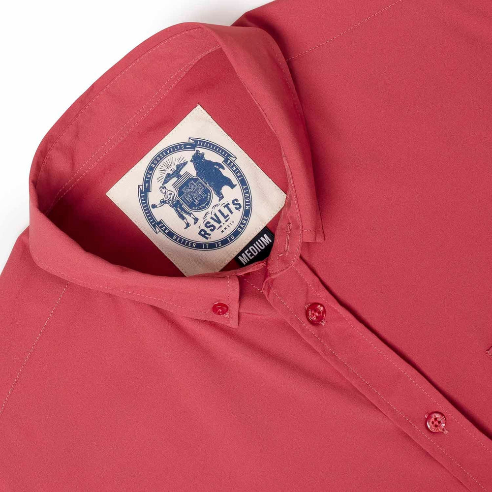Cabana Collection "Siesta Red" – KUNUFLEX Short Sleeve Shirt - Image 5