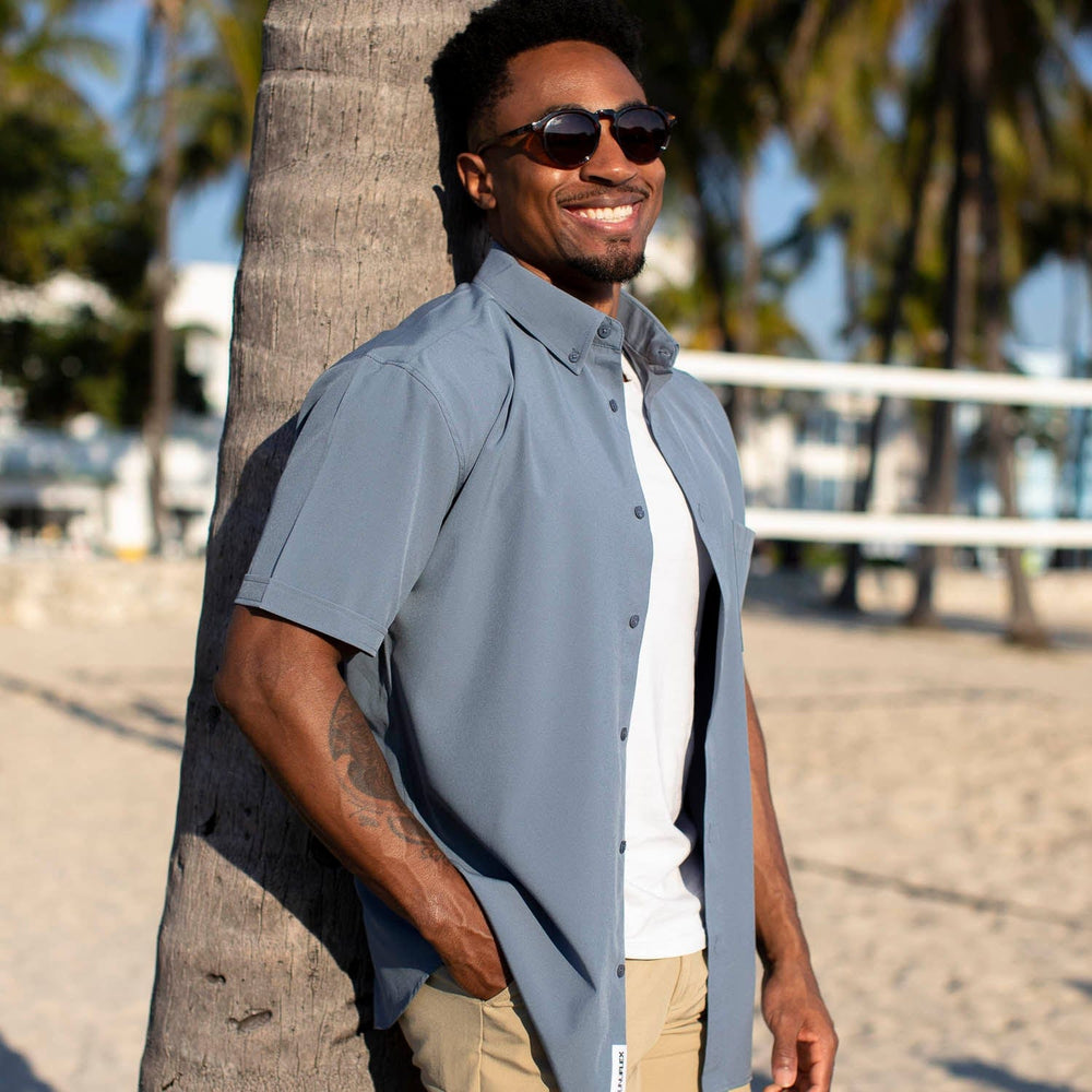 Cabana Collection "Summer Storm" – KUNUFLEX Short Sleeve Shirt