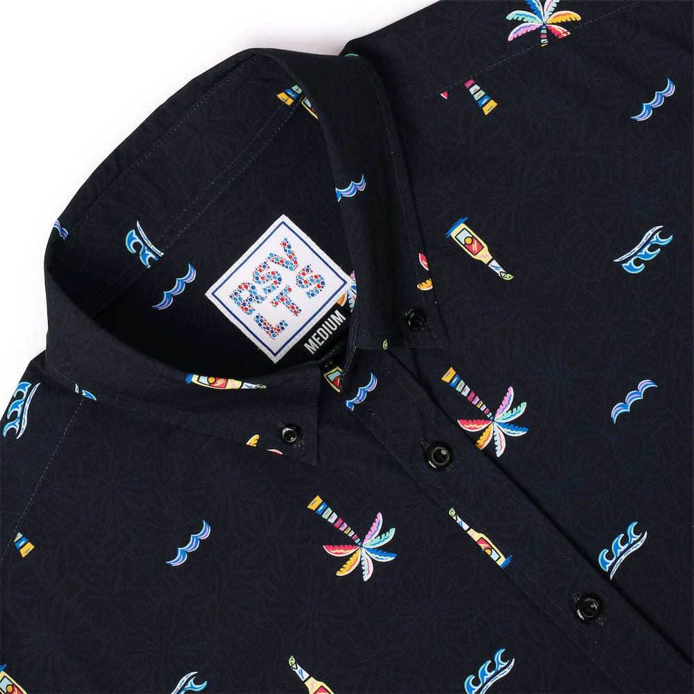 Cabana Nights – KUNUFLEX Short Sleeve Shirt - Image 4