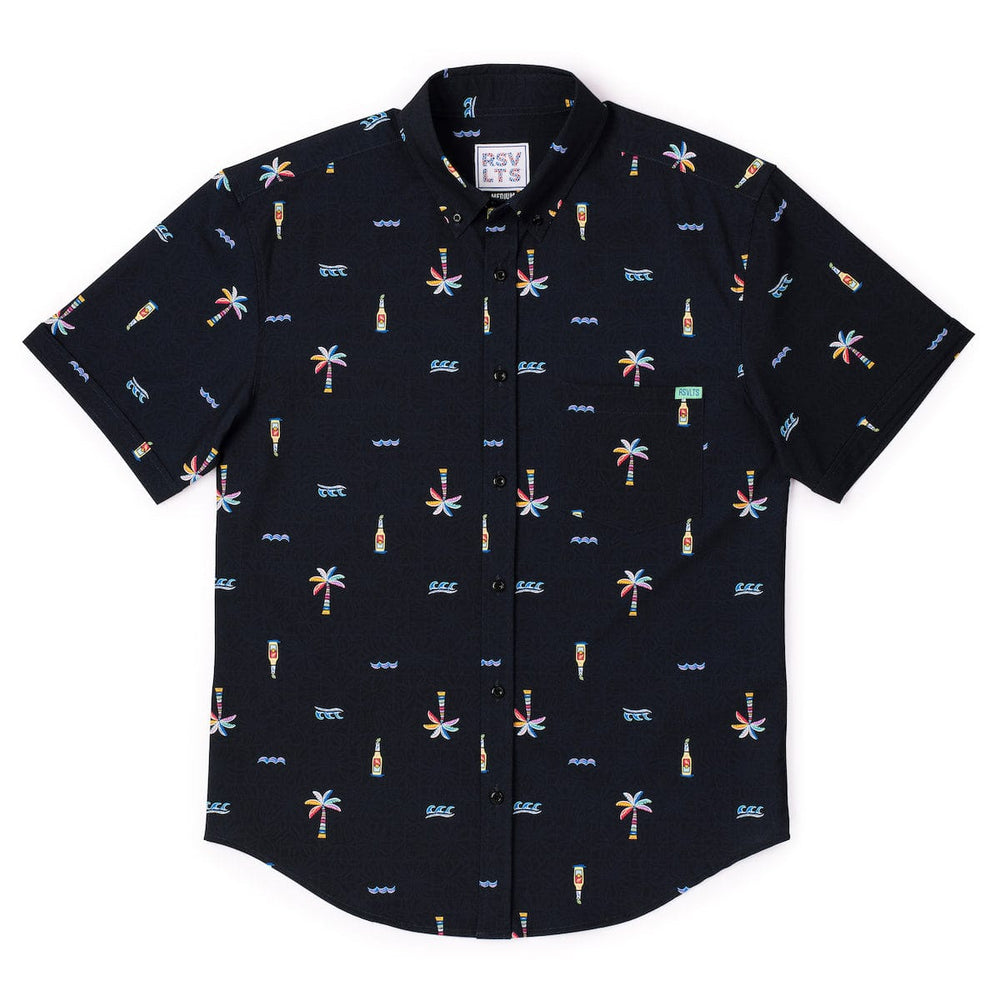 Cabana Nights – KUNUFLEX Short Sleeve Shirt - Image 2