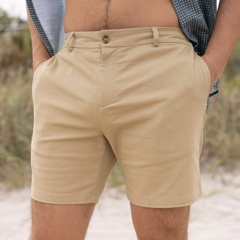 Shoreside Sand – Chino Shorts
