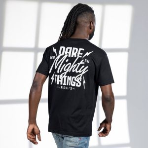 Dare Mighty Things Voltage – Crewneck Tee