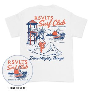 RSVLTS Surf Club – Crewneck Tee