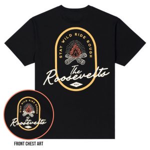 The Great Outdoors "Stay Wild Campfire" – Crewneck Tee