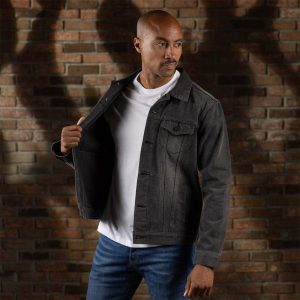 Denim Dan (Vintage Black) – Classic Denim Jacket