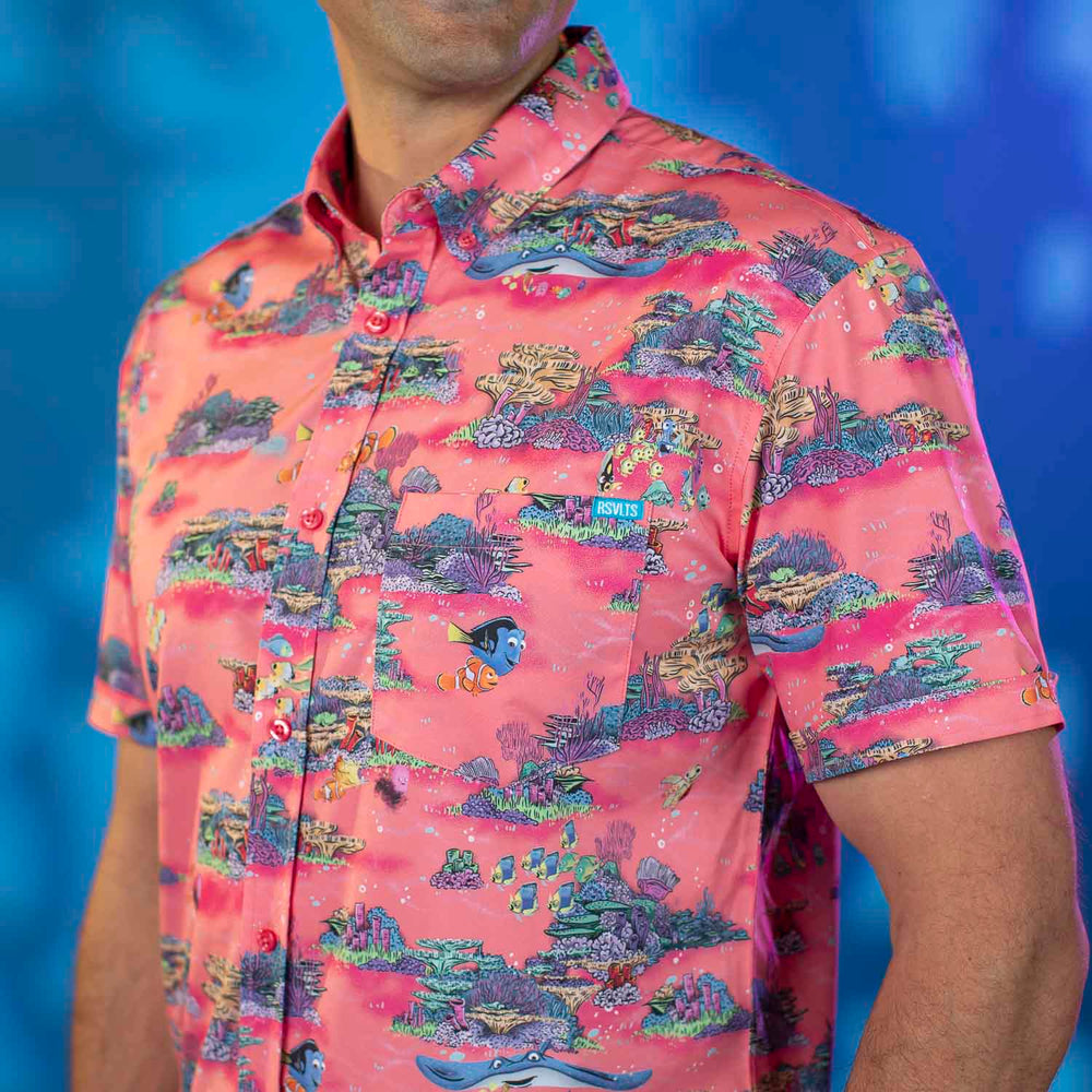 Disney and Pixar Finding Nemo "Anemone-nie" – KUNUFLEX Short Sleeve Shirt - Image 2