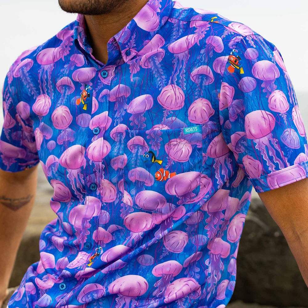 Disney and Pixar Finding Nemo "Jellyfish" – KUNUFLEX Short Sleeve Shirt - Image 2