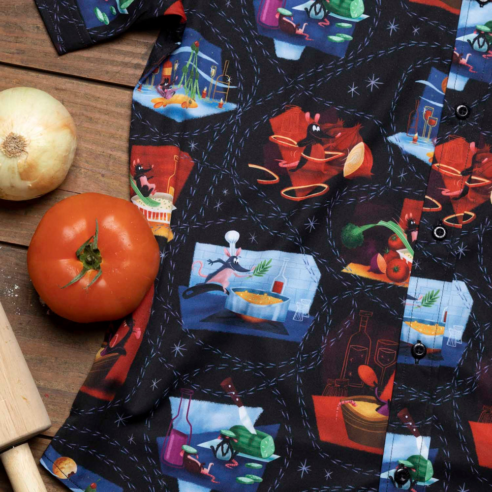 Disney and Pixar Ratatouille "Shirtatouille" – KUNUFLEX Short Sleeve Shirt - Image 4
