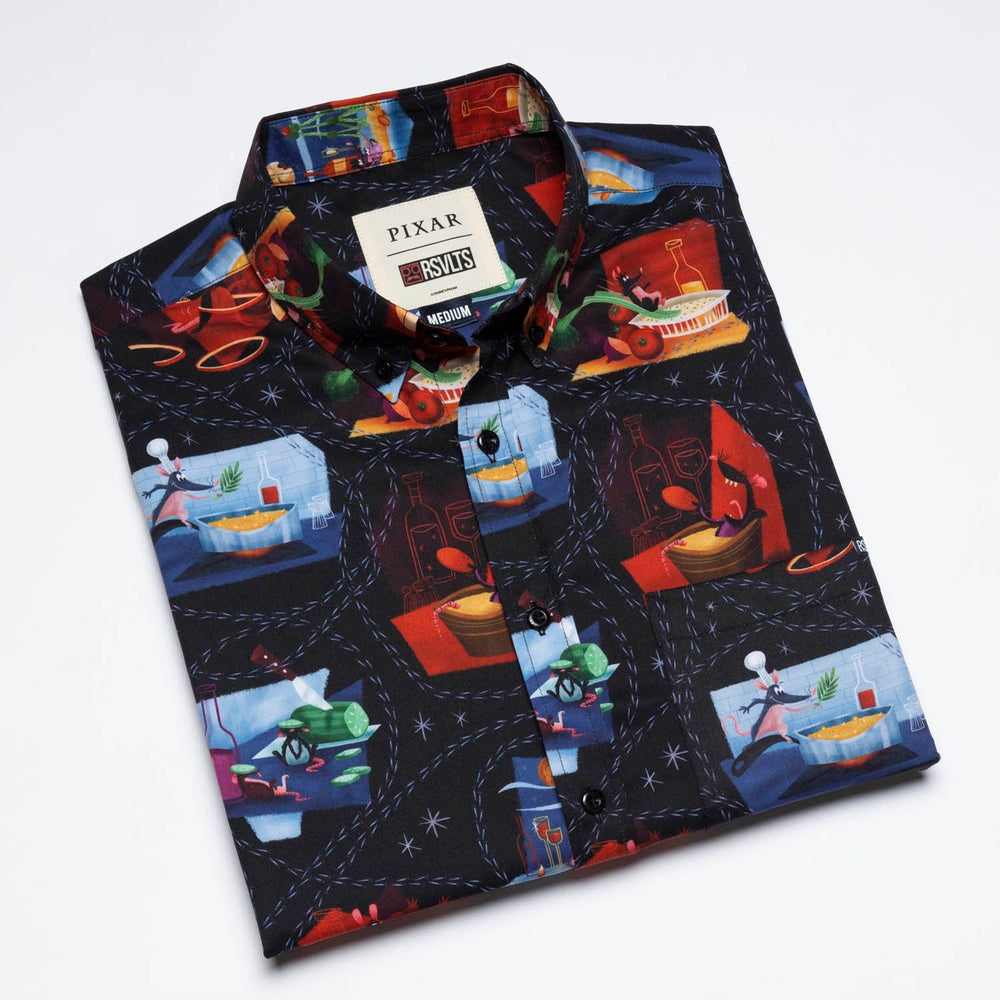 Disney and Pixar Ratatouille "Shirtatouille" – KUNUFLEX Short Sleeve Shirt - Image 8