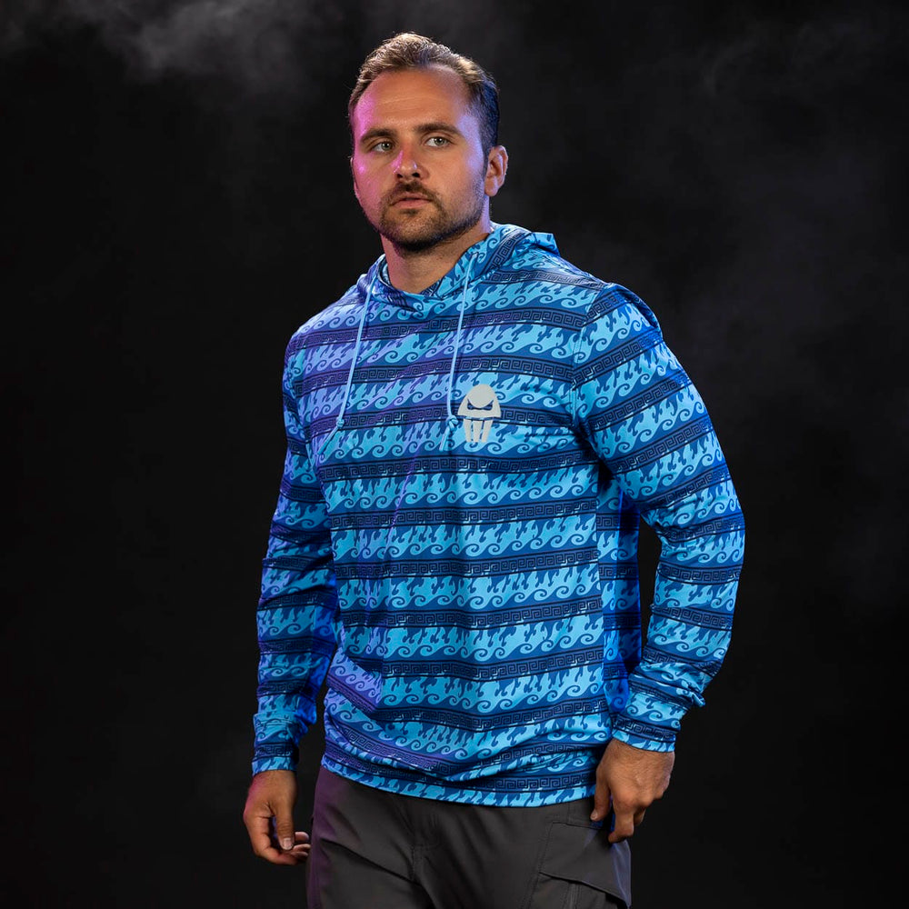 Disney "Underworld, Over Par (Blue)" – Performance Hoodie - Image 2