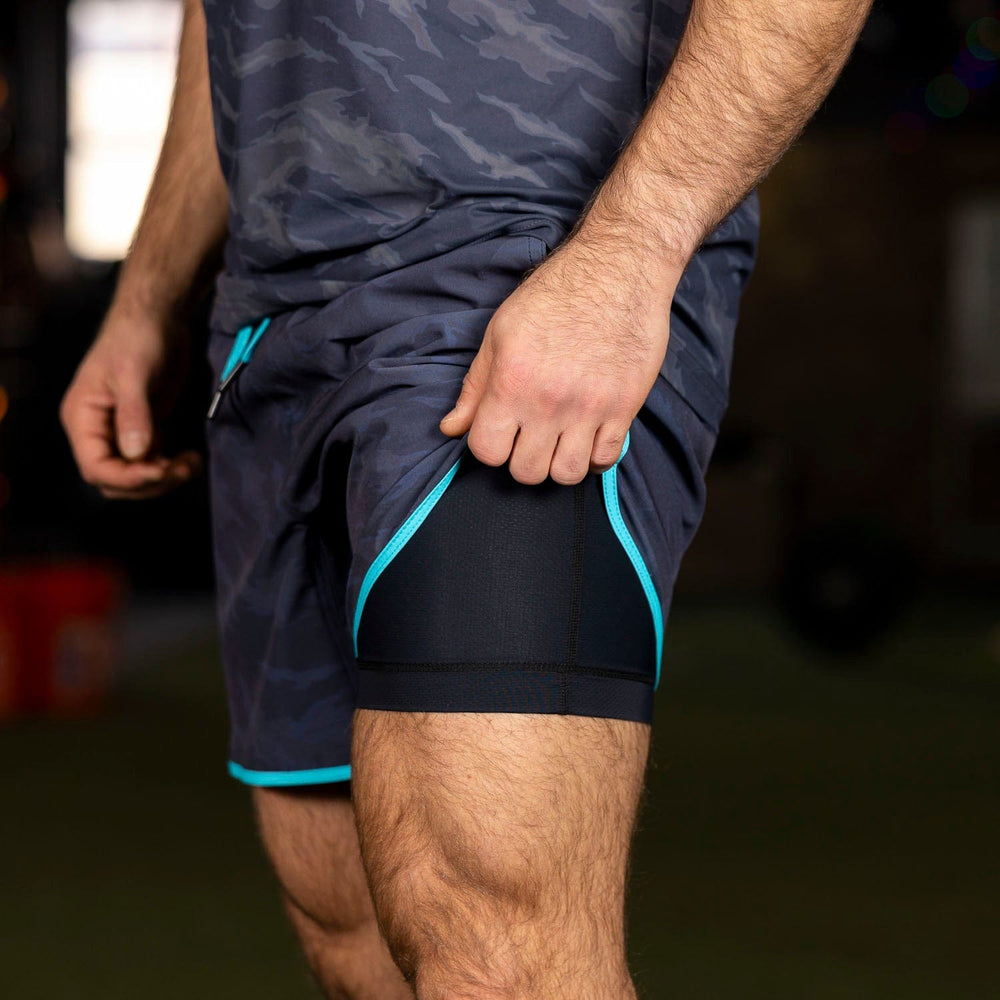 Tiger Camo – V2 Lined Training Shorts - Image 2