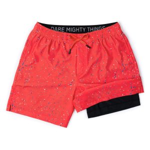 Splat Damon (Infrared) – V1 Lined Training Shorts