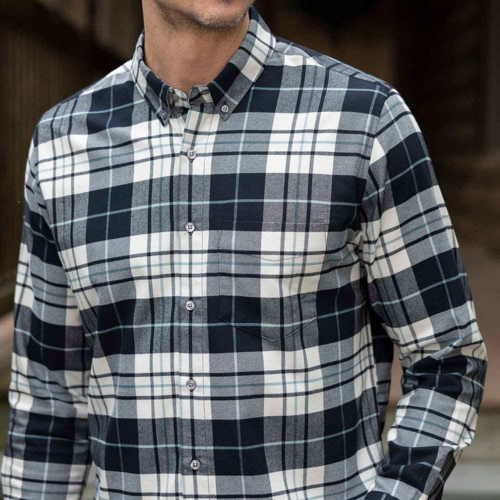 Flanilla Ice – BorlandFlex™ Long Sleeve Flannel