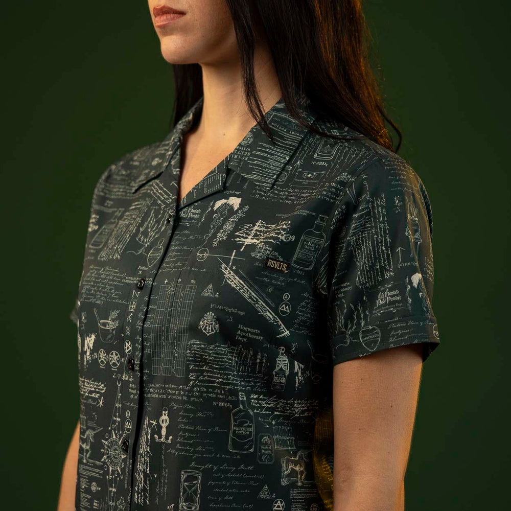 Harry Potter "Advanced Potion Making" – Women's KUNUFLEX Short Sleeve Shirt - Image 3