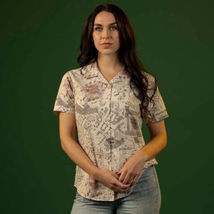 Harry Potter "Mischief Managed" – Women's KUNUFLEX Short Sleeve Shirt