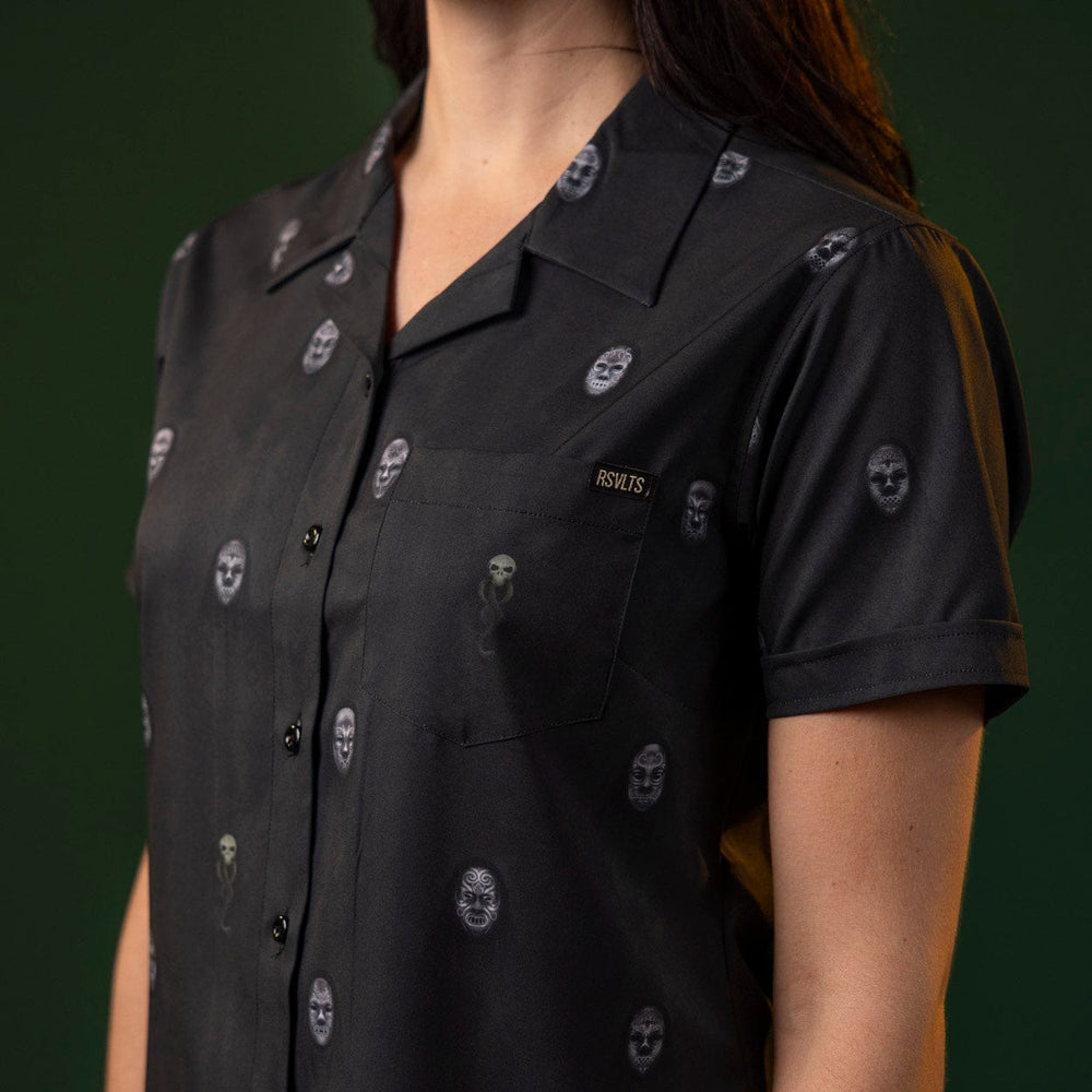 Harry Potter "Morsmordre" – Women's KUNUFLEX Short Sleeve Shirt - Image 4