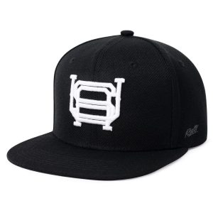 Interlocking USA (Black & White) – TLB Hat