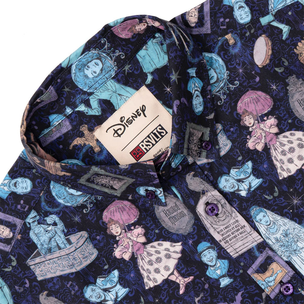 Disney's Haunted Mansion "Room for One More" – KUNUFLEX Short Sleeve Shirt - Image 7