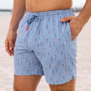 Blast Off! – Stretch Seersucker Hybrid Shorts
